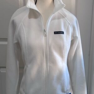 Columbia Women's White Fleece Jacket